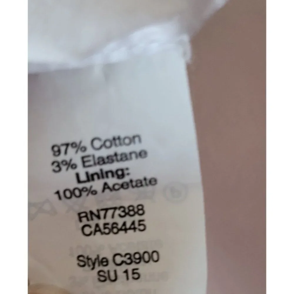 J. Crew Dress Cover Up White Long Sleeves Med. button up casual crisp beach EUC